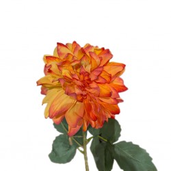 Artificial Flower Orange 62 cm