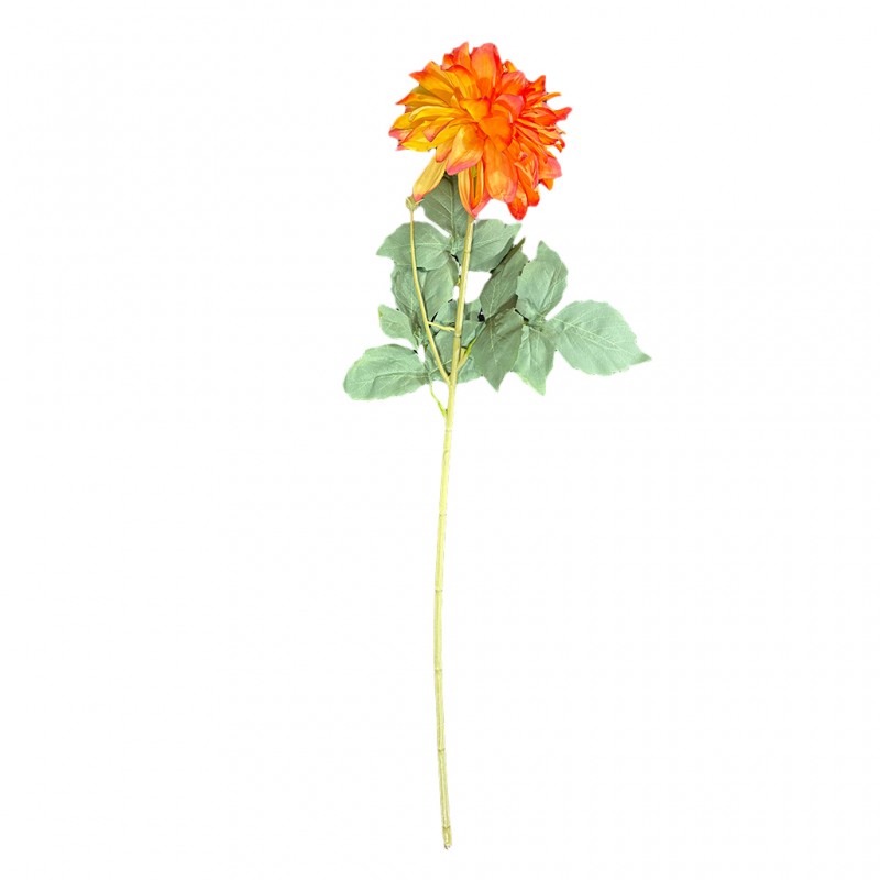 Artificial Flower Orange 62 cm