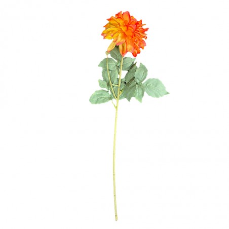 Artificial Flower Orange 62 cm