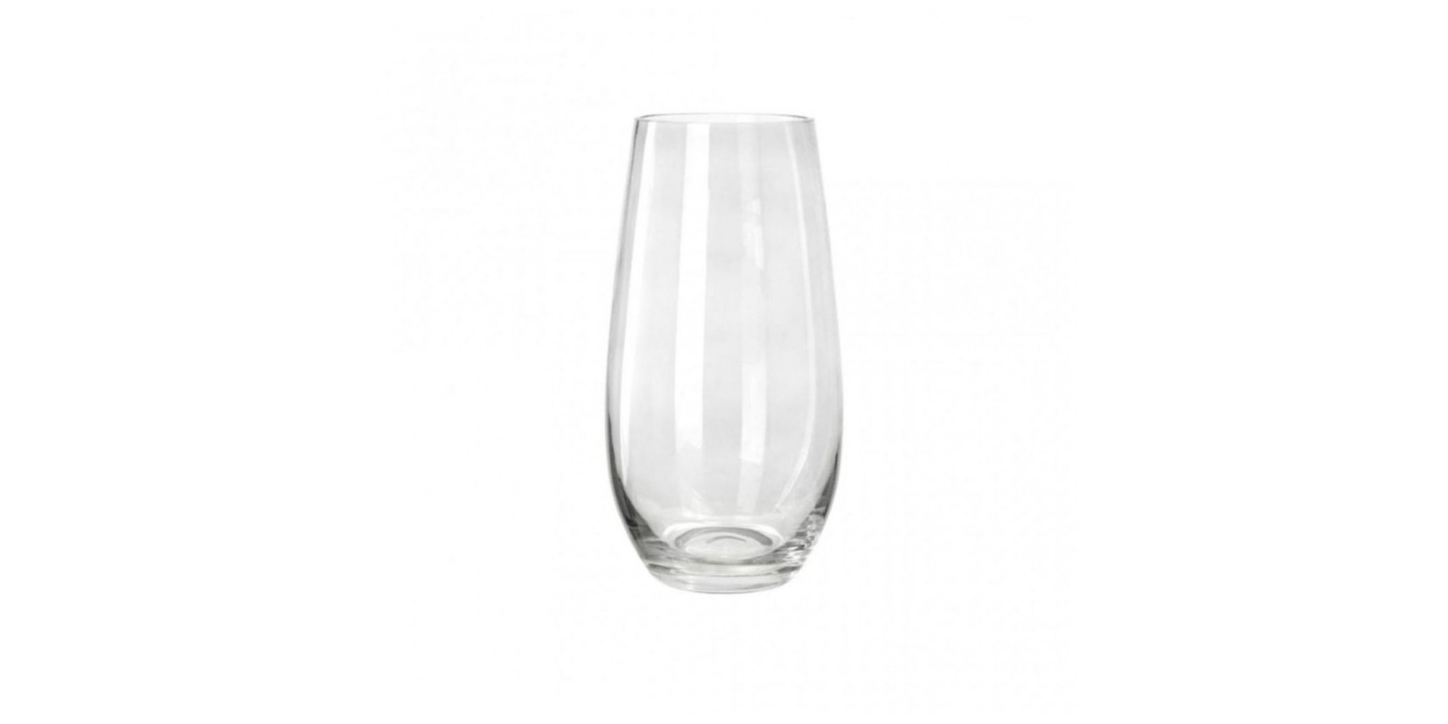 Glass Vase 13x27cm 1427