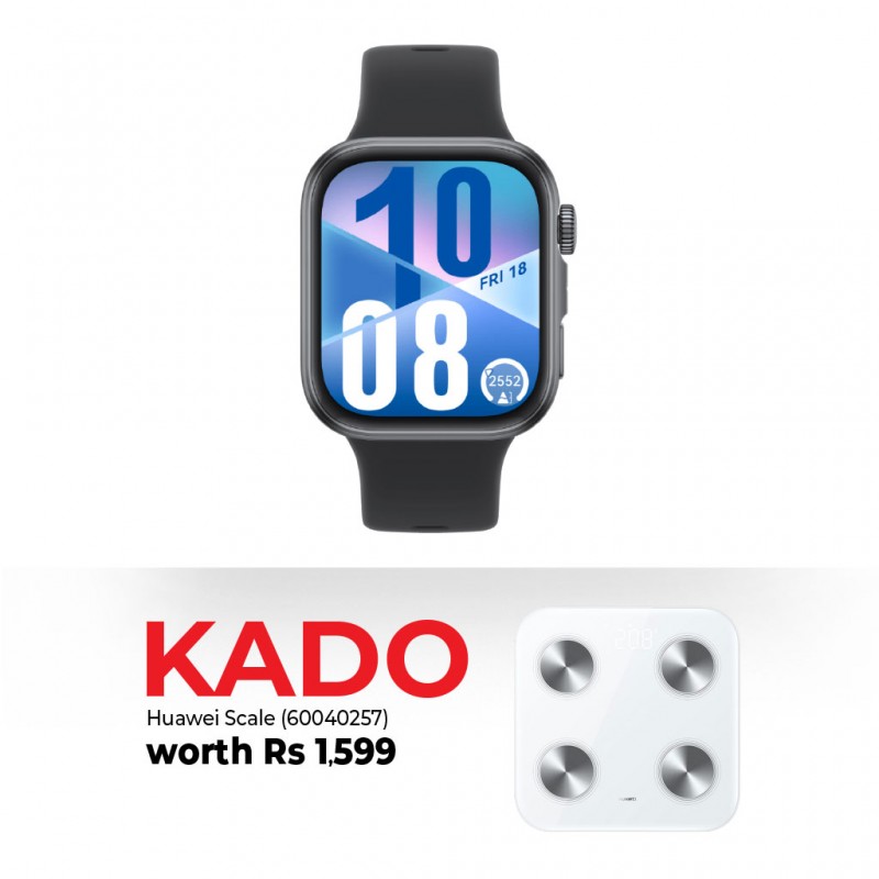 Huawei Watch Fit 4 Black & Free HUAWEI Health Scale