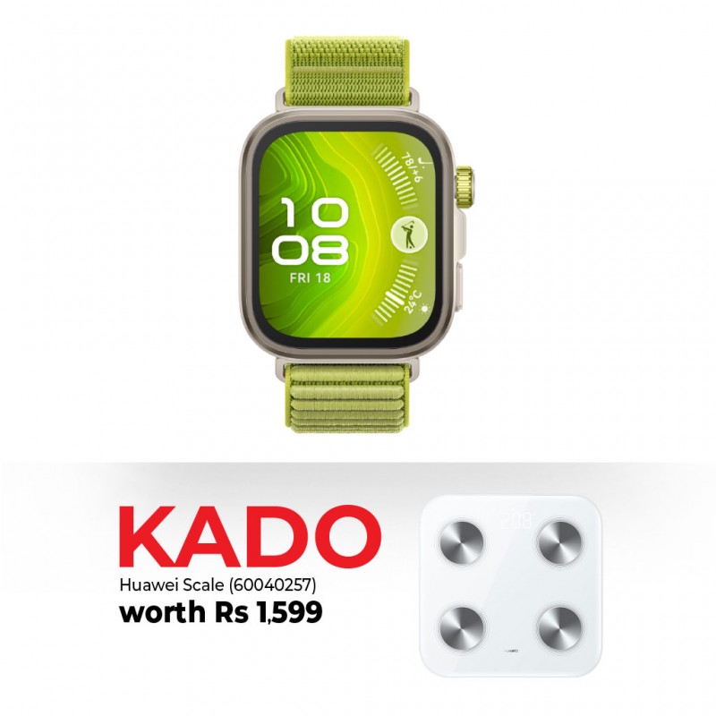 Huawei Watch Fit 4 Pro Green & Free HUAWEI Health Scale