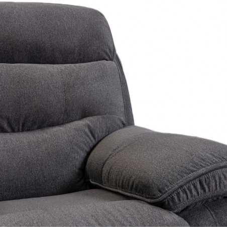 Burlington Recliner 1 Str Fabric Pewter