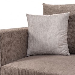 Conrad Sofa Corner Static Chenille Mocha Colour