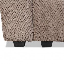 Conrad Sofa Corner Static Chenille Mocha Colour