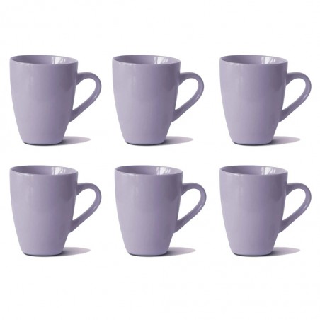 Purple Mug 6 pcs Stoneware BT-CUC15