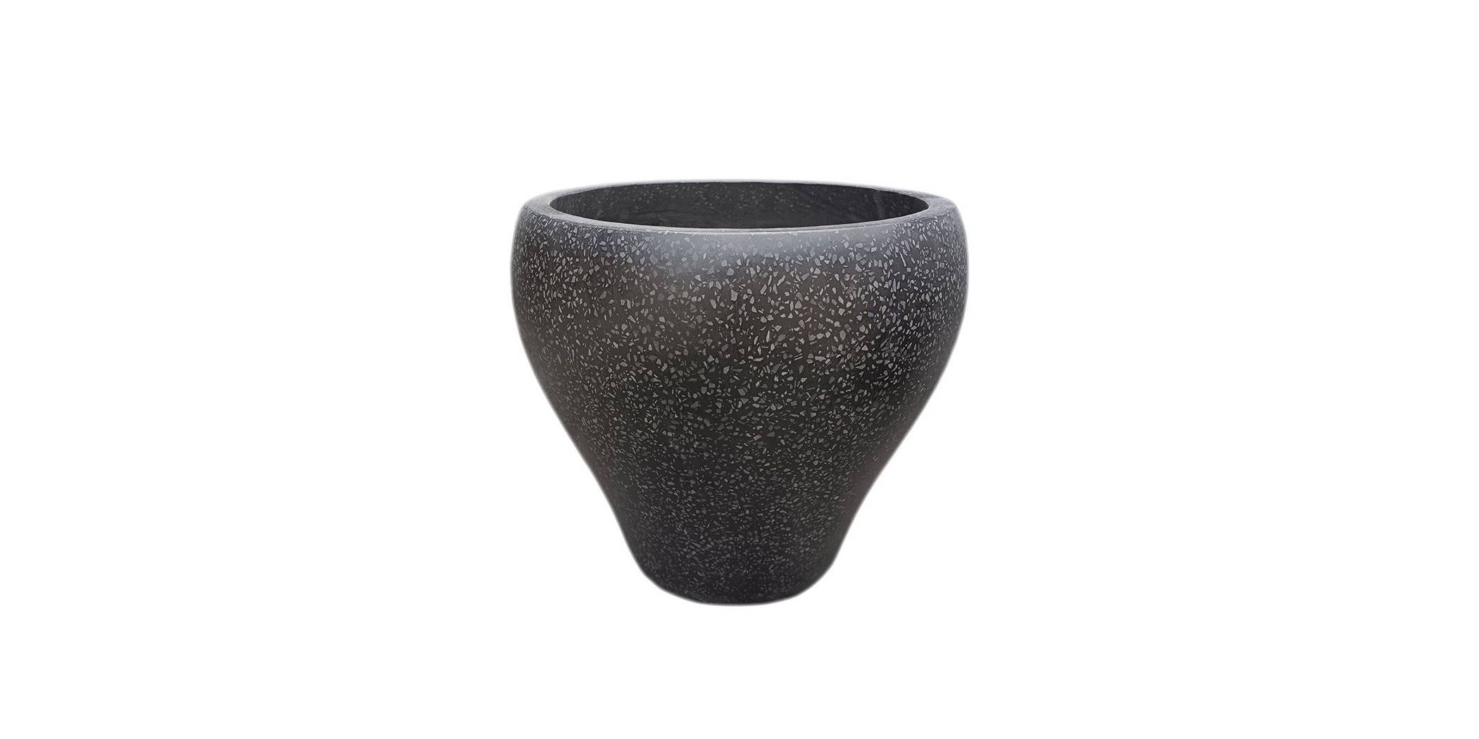 Kiss L Pot Black Terrazo Cement Ref VT450ABC-DMD L45XW45XH45