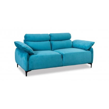 Comfy Sofa 3+2+1 in Sky Blue Col Fabric