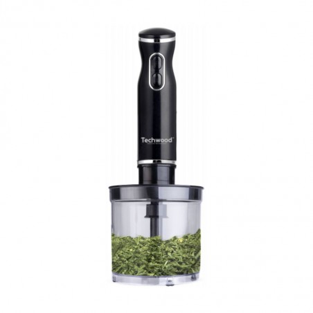 Techwood TMS 9666 600W Stick Blender/ Chopper/Mixer With 500ml Bowl "O"