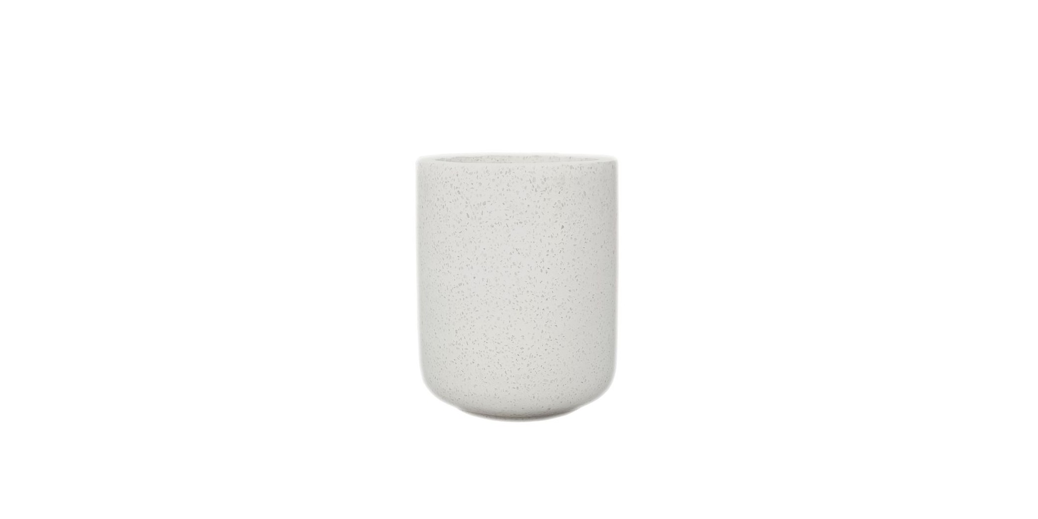 Lebuse S Pot White Terrazo Cement Ref VT447BCD-DMT L26XW26XH31