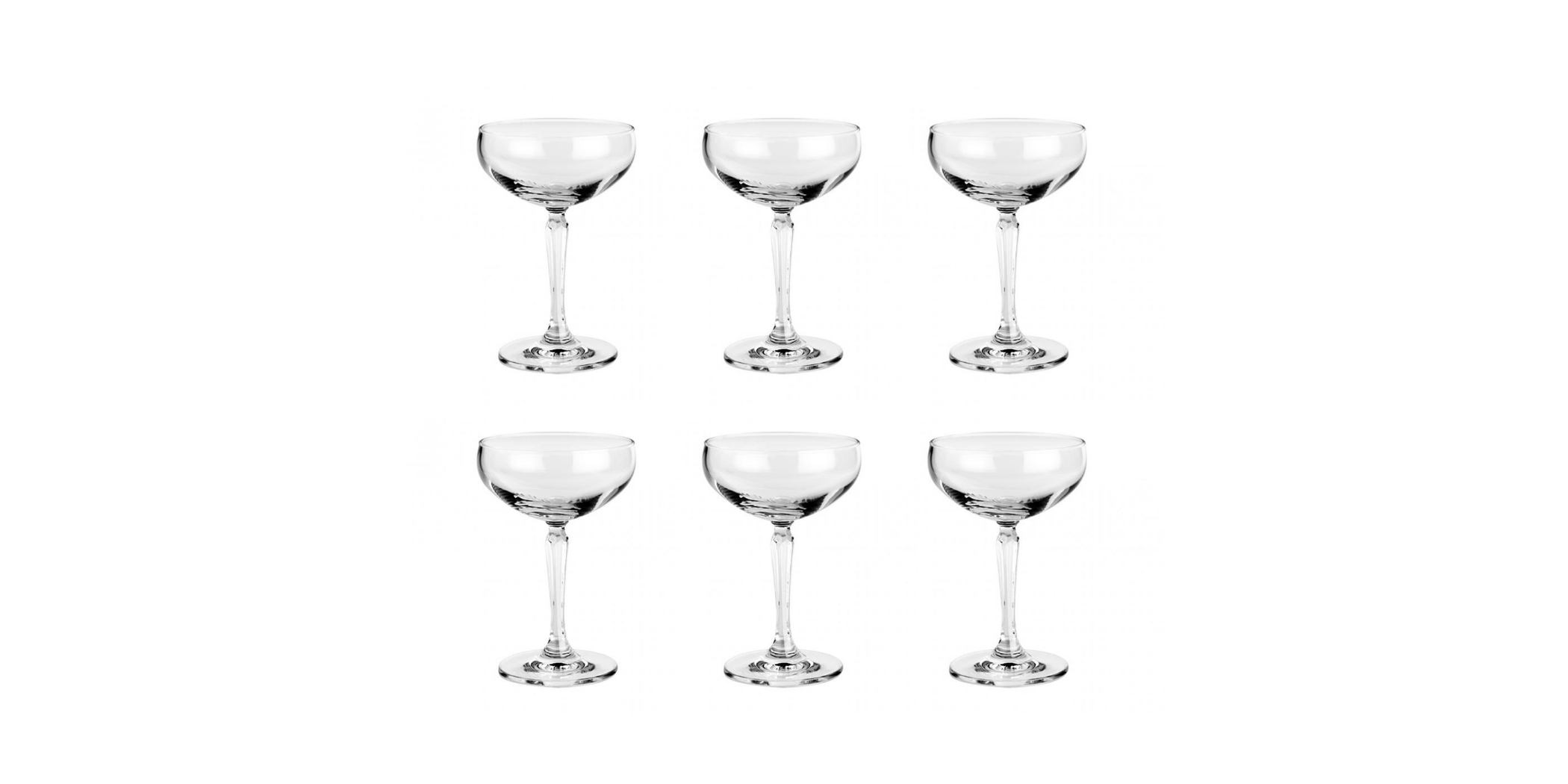 Ocean 1527S07L 215ml 6pcs Set Connexion Coupe "O"