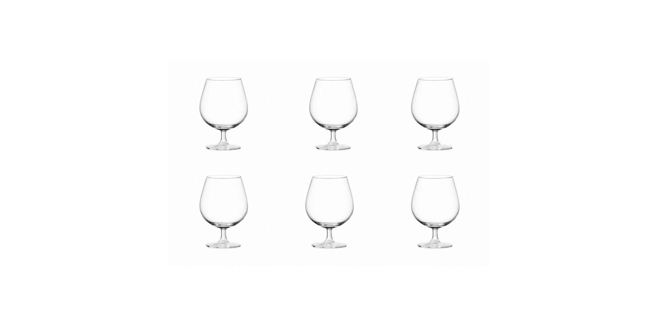 Ocean 1015N22 650ml 6pcs Set Madison Cognac "O"
