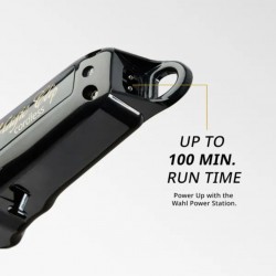 Wahl 3026436 5 Star C/C Magic Clip 2YW Black Hiar Clipper "O"