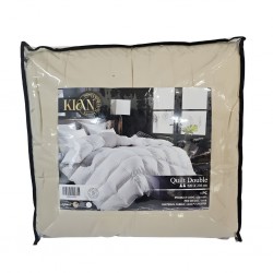 Comforter 220x230 cm Beige - Double Micro Polyester