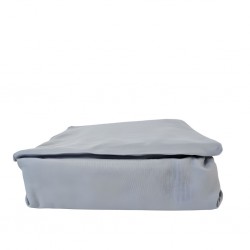 Fitted Sheet 160x200+30 cm Grey Micro Polyester