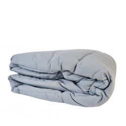 Comforter 110x190 cm Grey - Single Micro Polyester