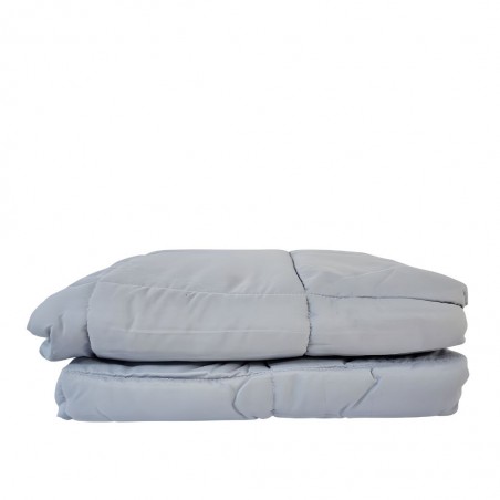 Comforter 110x190 cm Grey - Single Micro Polyester