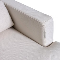 Cassandra Sofa 3 Seater In Beige Fab