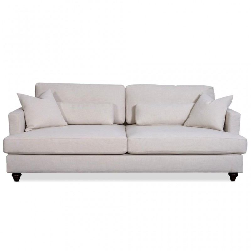 Cassandra Sofa 3 Seater In Beige Fab Cassandra Sofa 3 Seater In Beige Fab