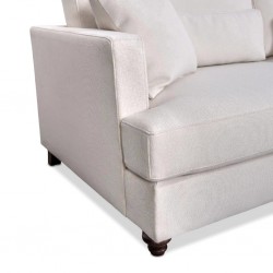 Cassandra Sofa 3 Seater In Beige Fab
