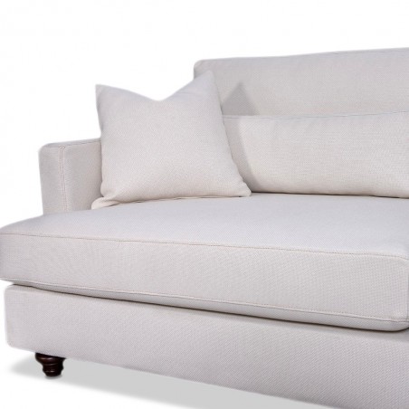Cassandra Sofa 3 Seater In Beige Fab