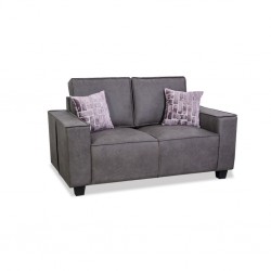 Hunter Sofa 2 Seater In Grey Fabric Hunter Sofa 2 Seater In Grey Fabric