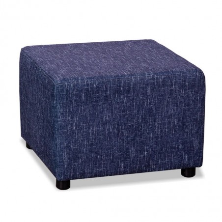 Premiere Ottoman Fabric Blue Pattern