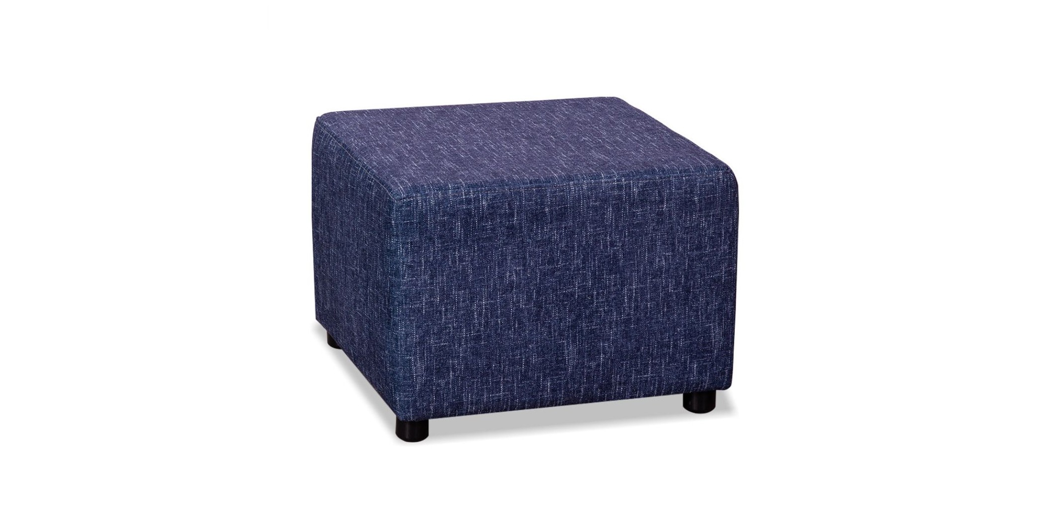 Premiere Ottoman Fabric Blue Pattern