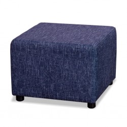 Premiere Ottoman Fabric Blue Pattern