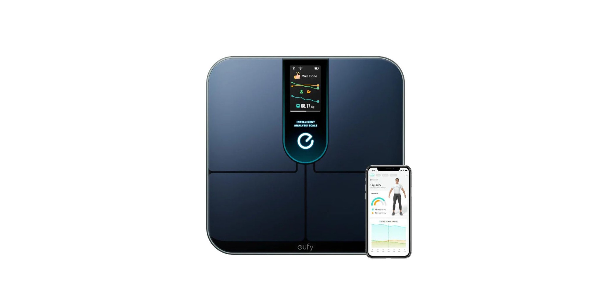 Eufy P3 B2B  Black Iteration 1 18M Smart Scale T9150K11 "O"