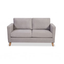 Oliver Sofa 2 Seater L.Grey Fabric