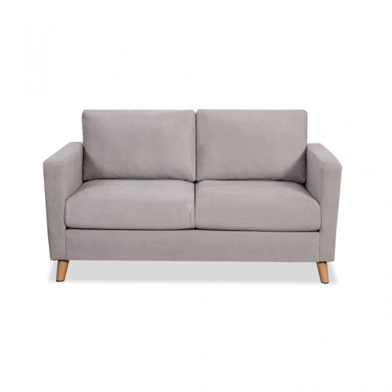 Oliver Sofa 2 Seater L.Grey Fabric