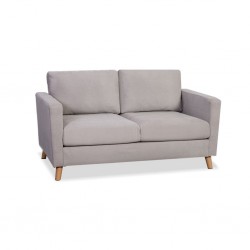 Oliver Sofa 2 Seater L.Grey Fabric