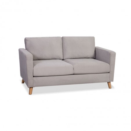 Oliver Sofa 2 Seater L.Grey Fabric