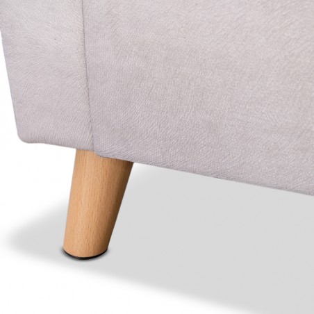 Oliver Sofa 2 Seater L.Grey Fabric