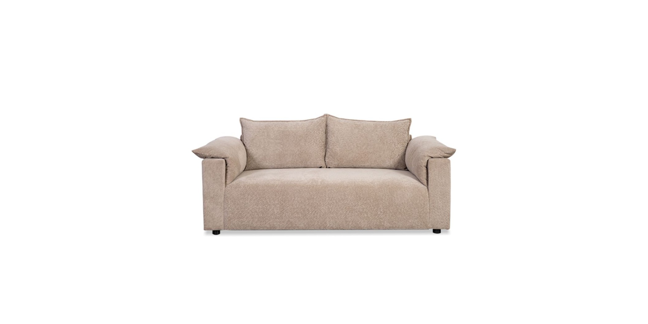 Vista 2 Seater In Beige Fabric