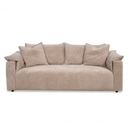 Vista 3 Seater In Beige Fabric