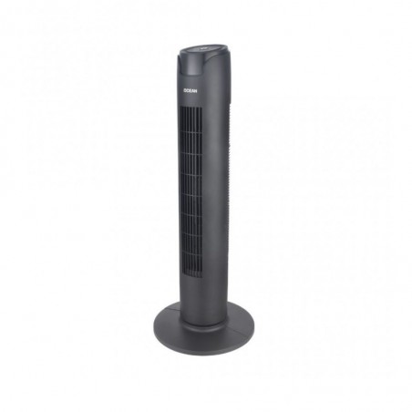 Ocean OCTF9133ADRTN Black Tower Fan With Remote Control 2YW