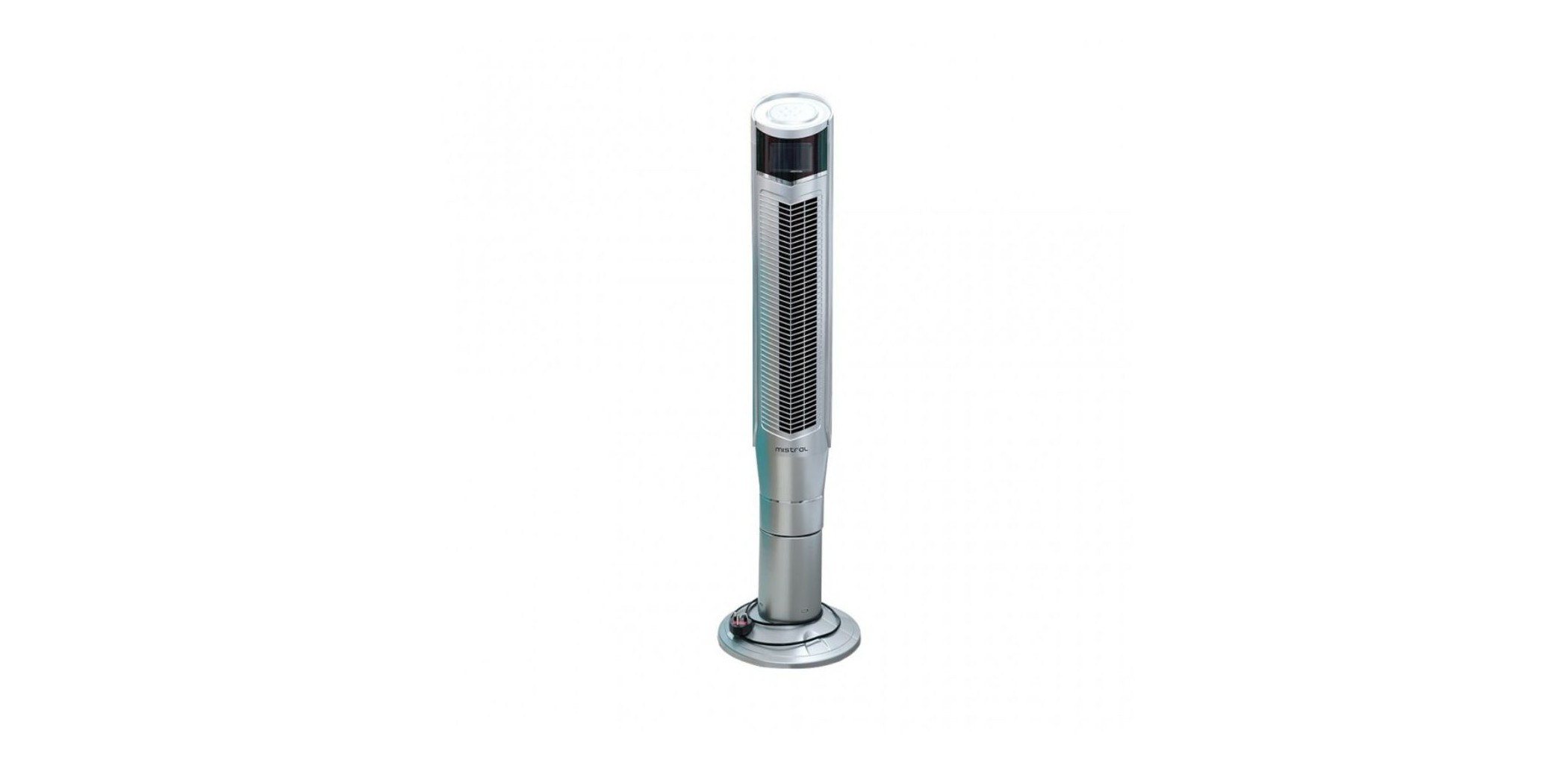 Mistral MFD368SR Silver Tower Fan with Remote