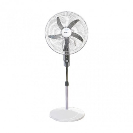 Air Monster 15593 MG WH 20" Stand Fan with Timer