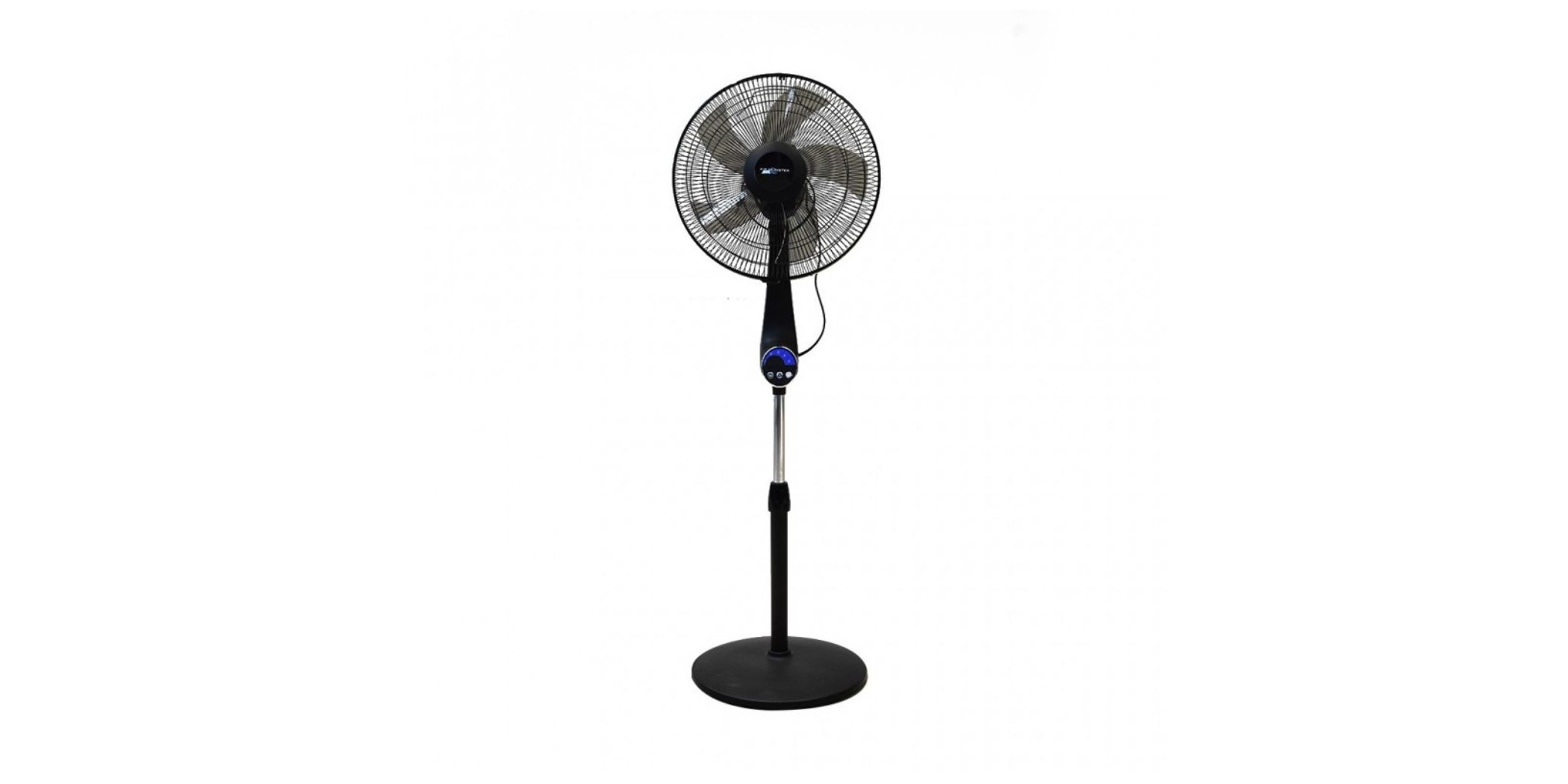 Air Monster 15855R MP 16" Black Remote Stand Fan