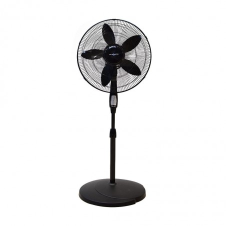 Air Monster 15732R MG 18'' (45cm) Black Stand Fan