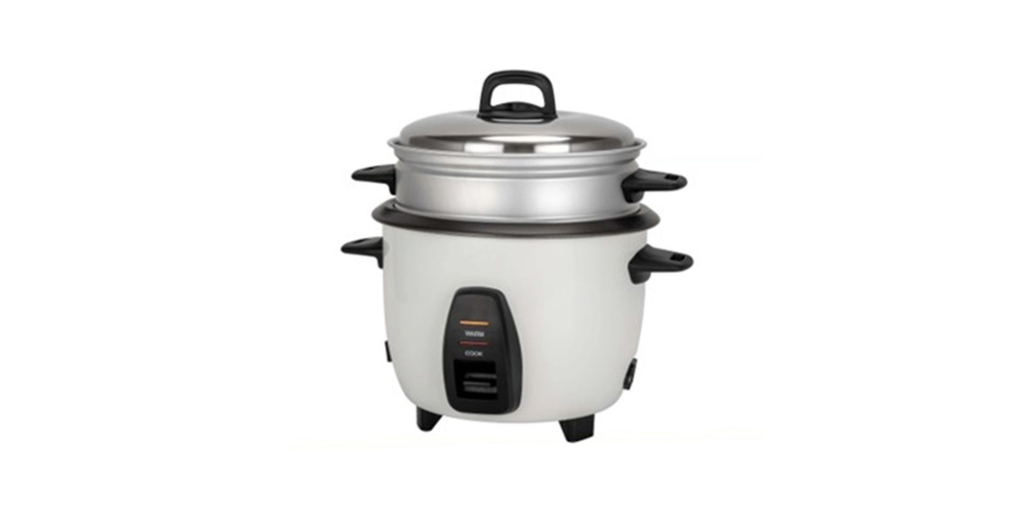 Cornell CRCCS282ST 2.8L WH Conventional Rice Cooker With Steam Tray
