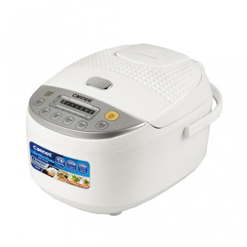 Cornell CRCJP155D 1.5L WH Digital Rice Cooker