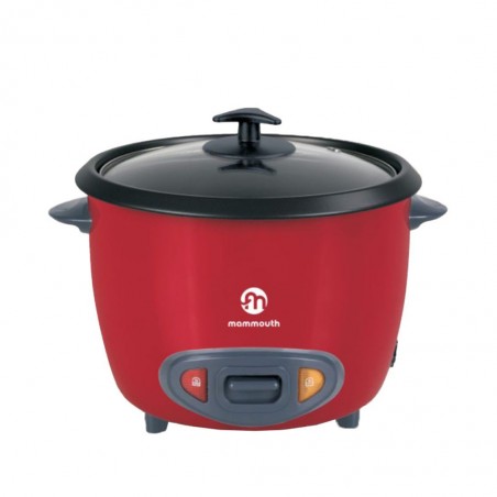 Mammouth MRCR280 2.8L Red Rice Cooker With Glass Lid