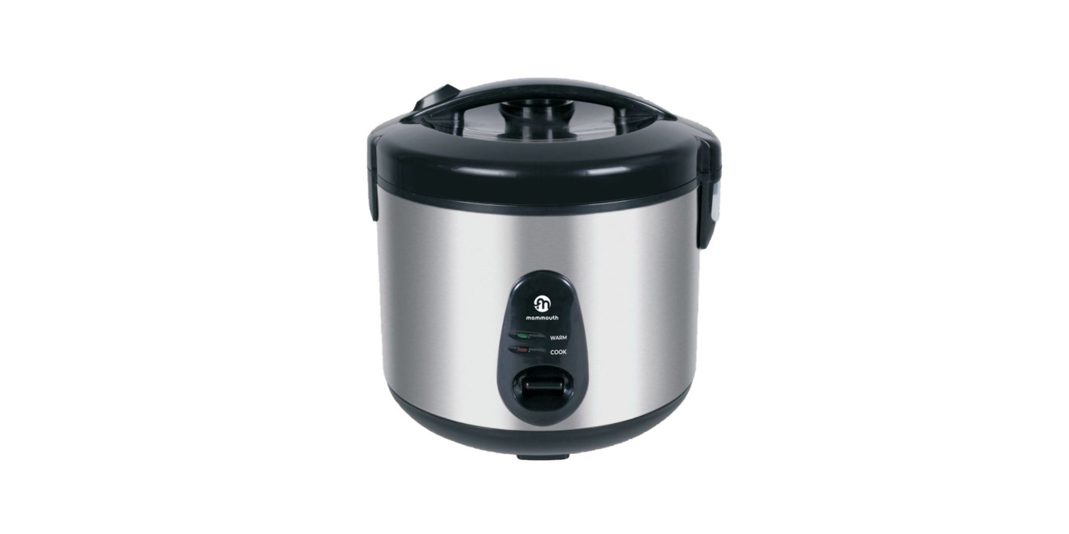 Mammouth MJRC280S 2.8L Grey Jar Rice Cooker With Steamer