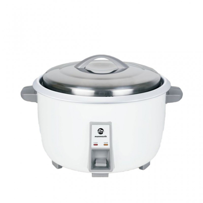 Mammouth MRC420WA 4.2L White Rice Cooker With Aluminium Pot Mammouth MRC420WA 4.2L White Rice Cooker With Aluminium Pot