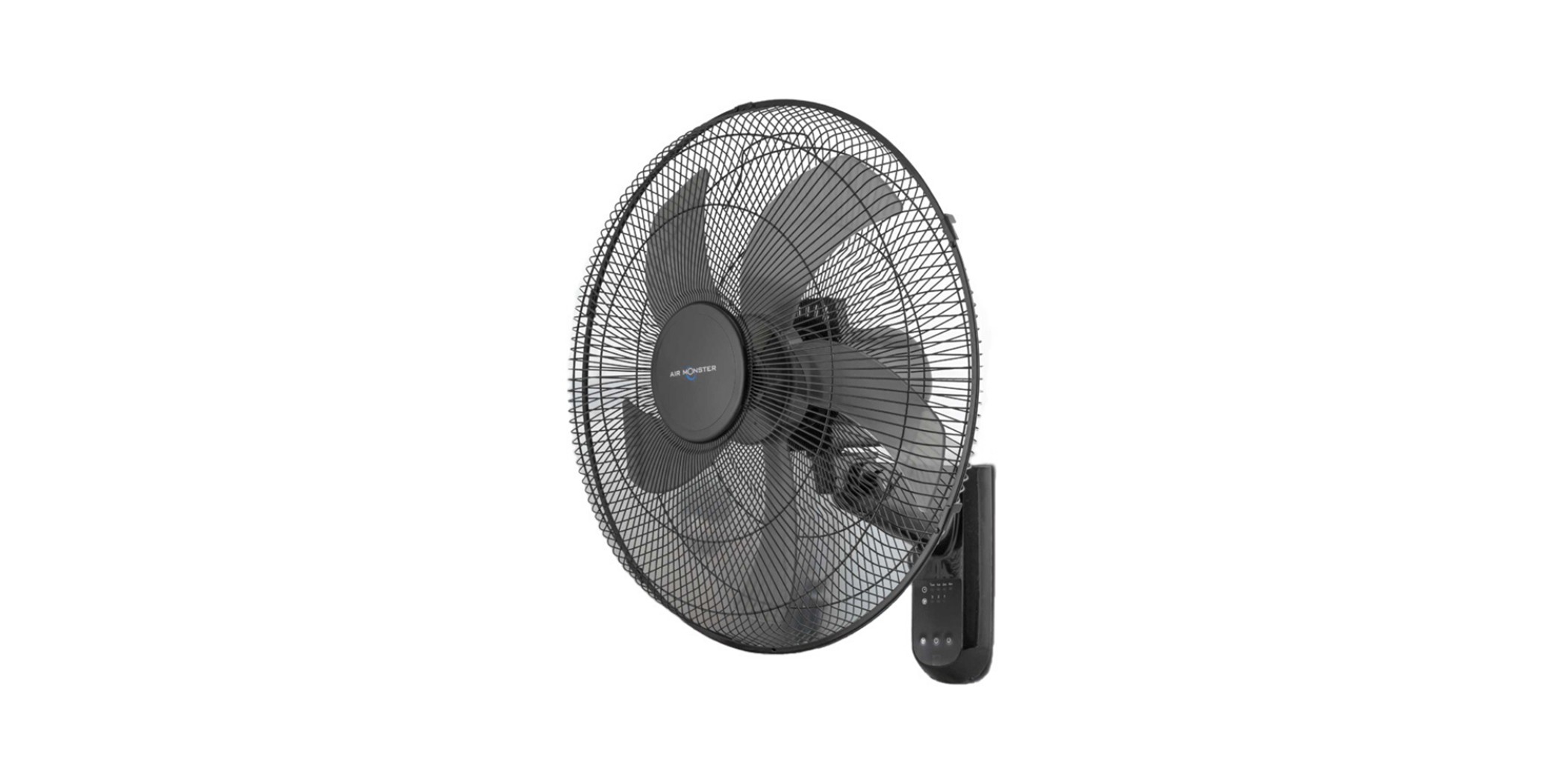 Air Monster 15833R MG 18" Black Wall Fan