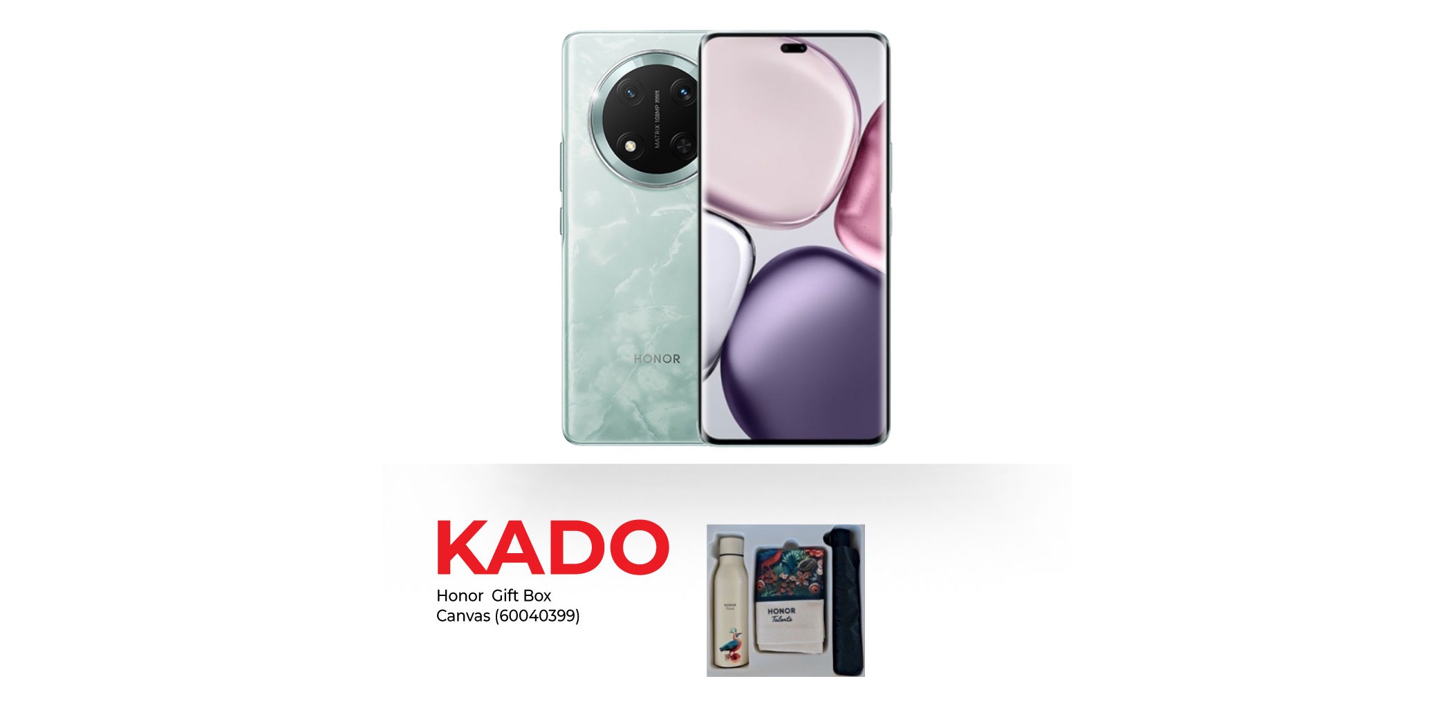 Honor X9c Jade Cyan & Free Honor Gift Box Canvas