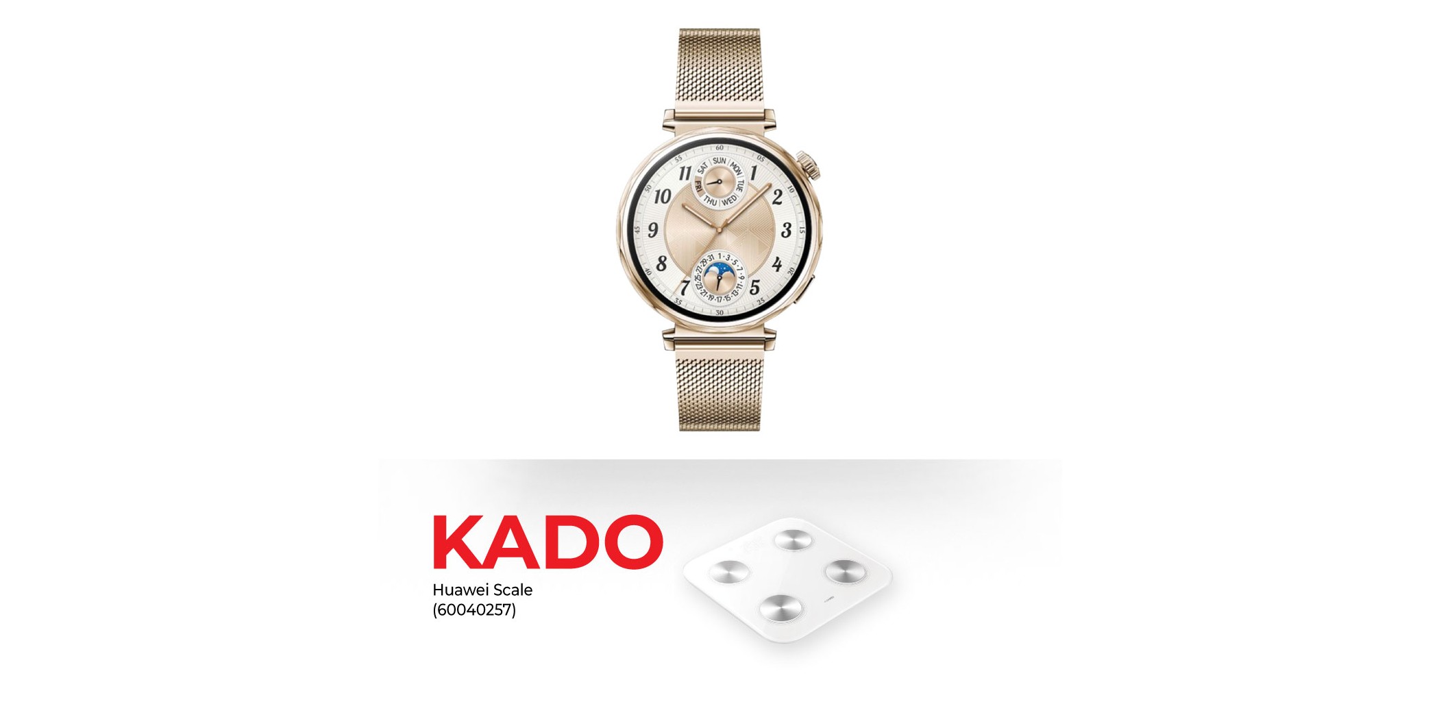 Huawei Watch GT 5 Gold 41mm & Free HUAWEI Health Scale